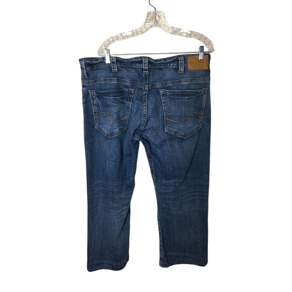 Silver Jeans Co Jeans Men's Size 36 X 30 Gordie Cotton Blend - Picture 2 of 9